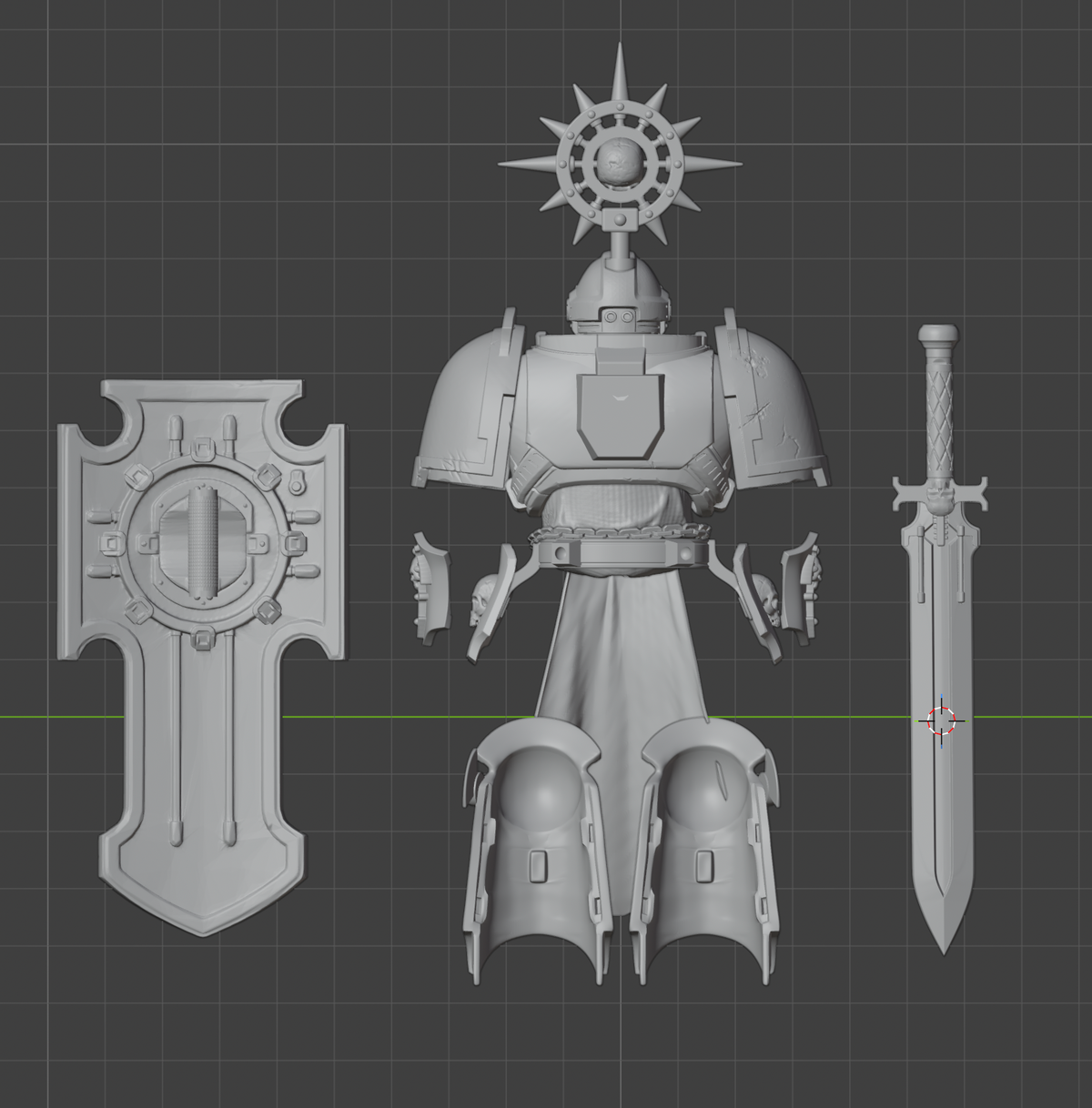 V4 Bladeguard Upgrade Kit — Digital STL Pack