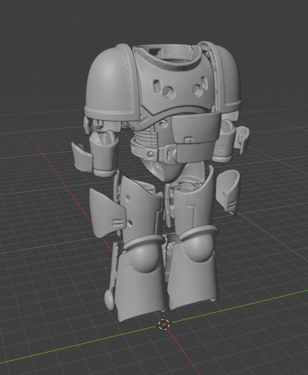 V5 Intercessor Customizer Pack — Digital Blender File