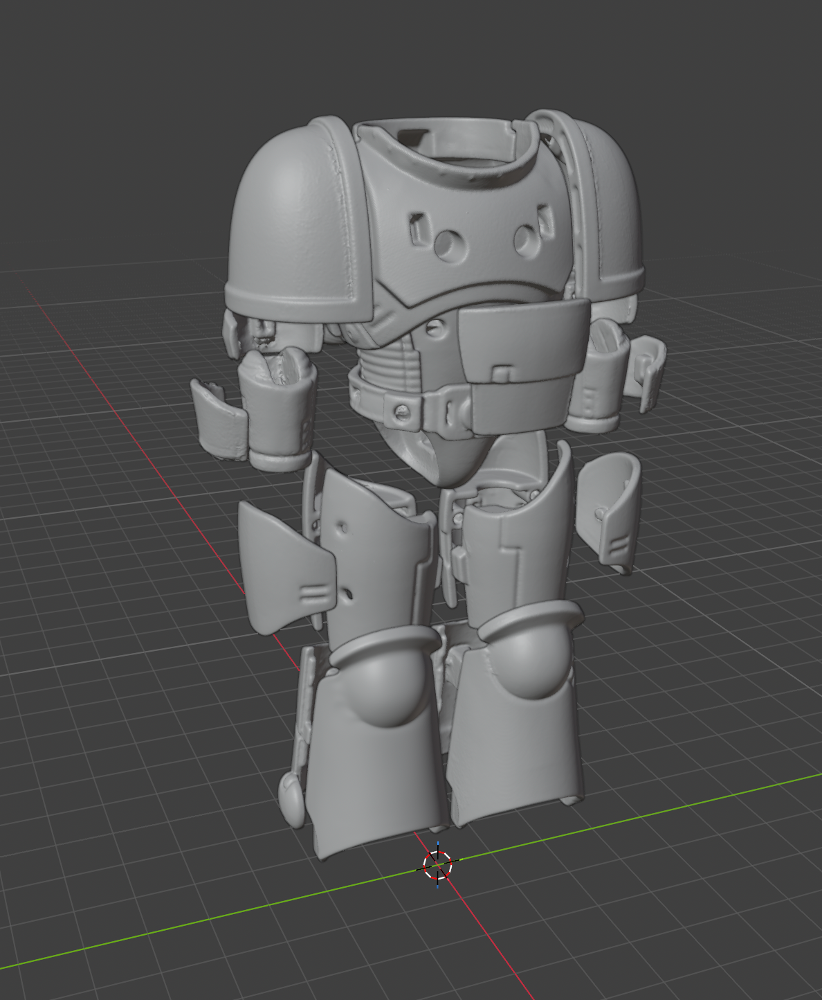 V5 Intercessor Customizer Pack — Digital Blender File