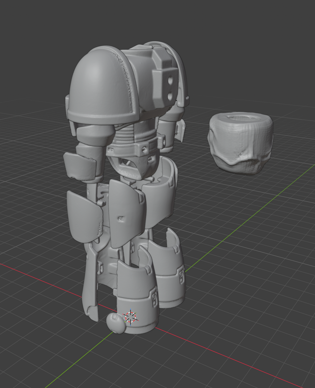 V5 Intercessor Customizer Pack — Digital Blender File