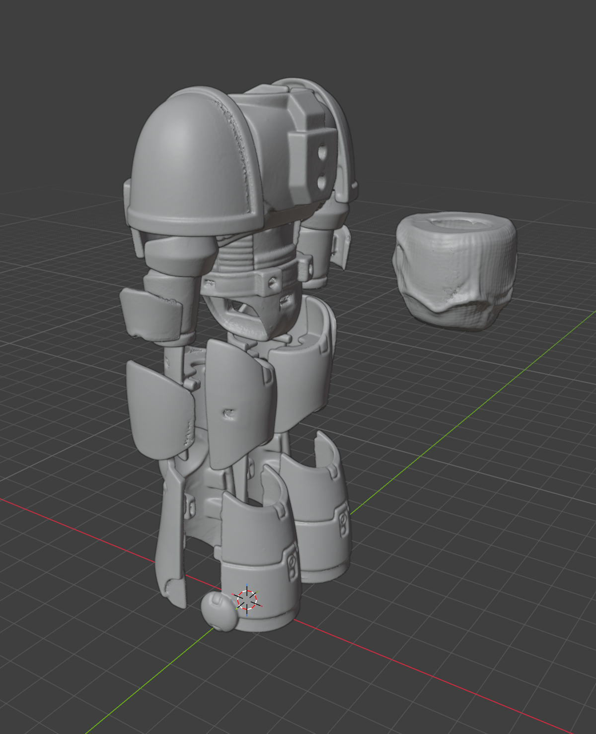 V5 Intercessor Customizer Pack — Digital Blender File